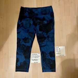 Lululemon Wunder Under 11 crop sz 8